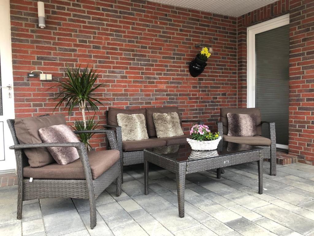Gaestezimmer Luetje Wattwurm Apartment Dornumersiel Ngoại thất bức ảnh