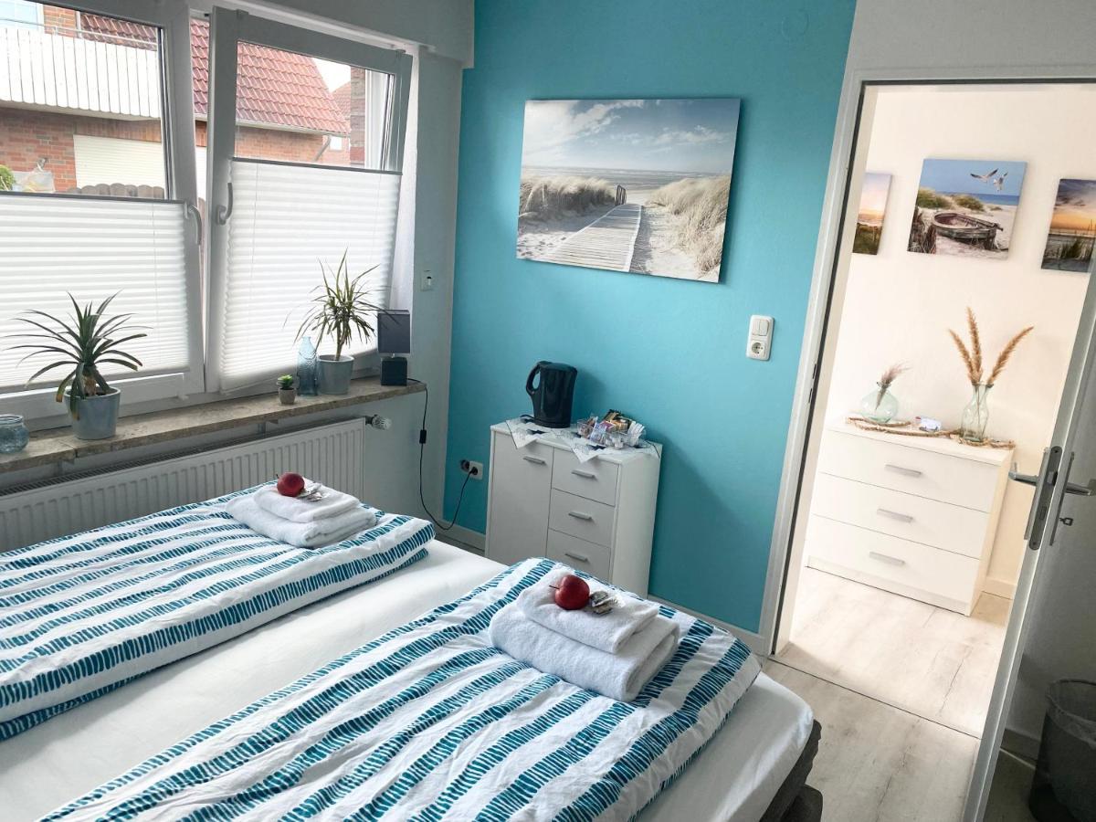 Gaestezimmer Luetje Wattwurm Apartment Dornumersiel Ngoại thất bức ảnh