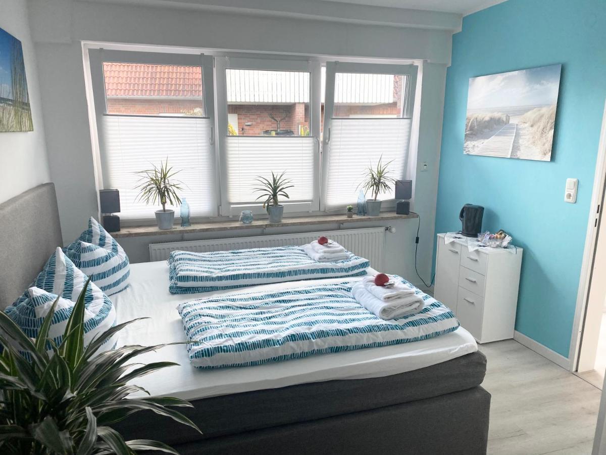 Gaestezimmer Luetje Wattwurm Apartment Dornumersiel Ngoại thất bức ảnh